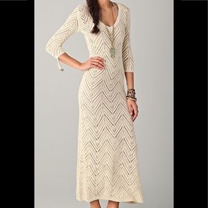 Mara Hoffman long crochet dress